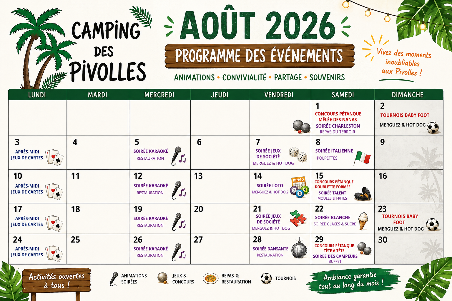 Camping des Pivolles, Camping proche de Vienne